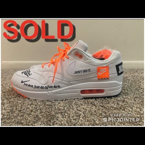 ‼️SOLD‼️Nike Air Max 1 SE “JUST DO IT” - Picture 1 of 9